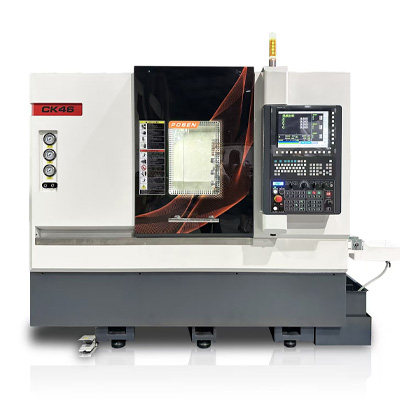 CK46S Twin-Spindle Double-Gate Tooling Precision CNC Lathe